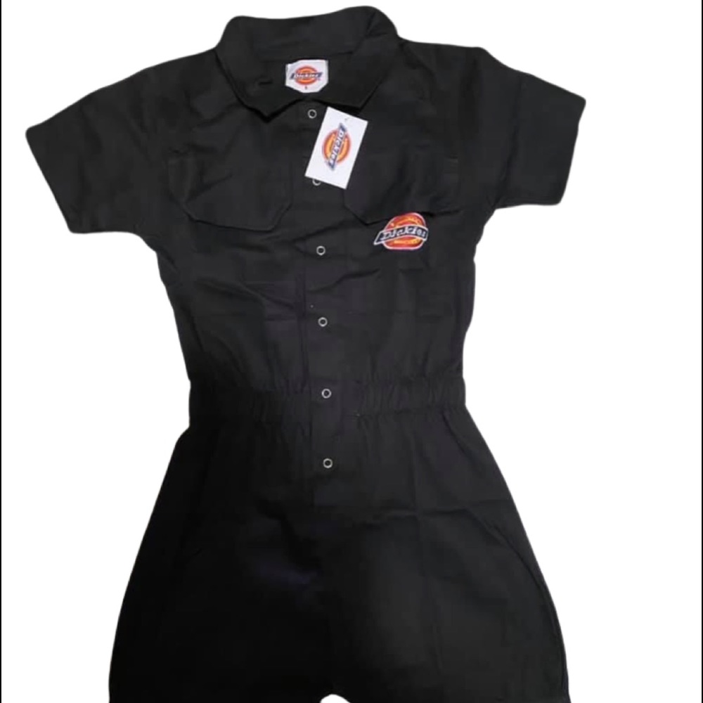 Black Dickies Romper